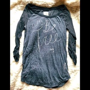 Let's Be Free baseball tee from American Eagle